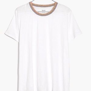 Madewell Rainbow Collar Tee
